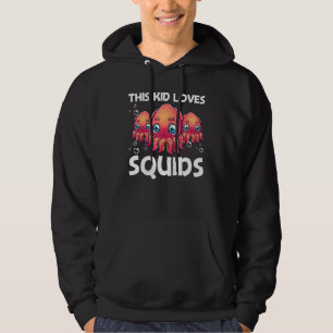 Tintenfisch für Kleinkinder Kraken Kraken Kostüm Hoodie