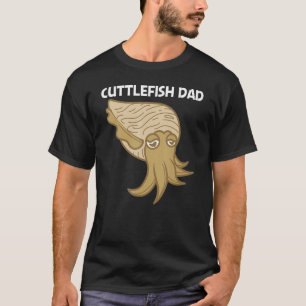 Tintenfisch Für Papa Vater Meerestiere Tier T-Shirt