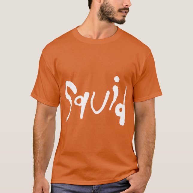Tintenfisch-Geschenk T-Shirt (Vorderseite)