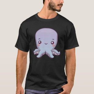Tintenfisch I Niedlicher Kraken I Niedliche Meeres T-Shirt