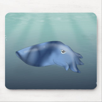 Tintenfisch im Ozean Mousepad
