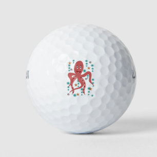 Tintenfisch Octopus Tier Untersee Kraken Meeresleb Golfball