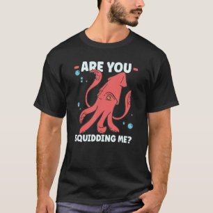 Tintenfisch Octopus Tintenfisch Meeresbiologe 1 T-Shirt