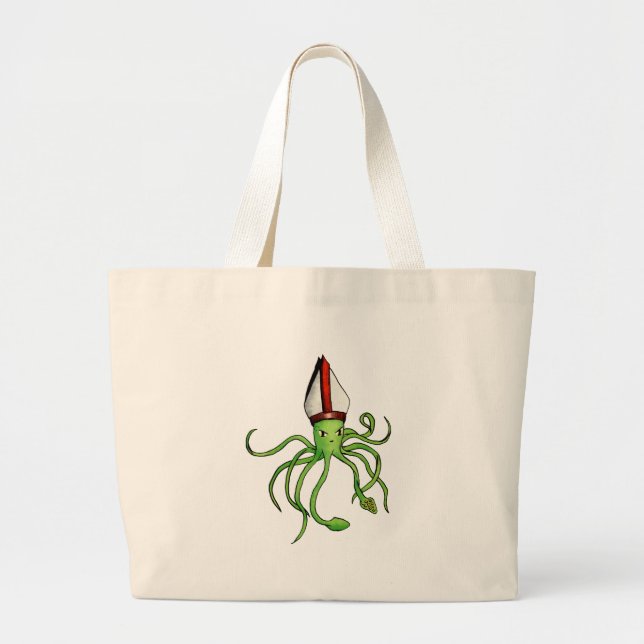 Tintenfisch-Papst - Tasche (Vorne)
