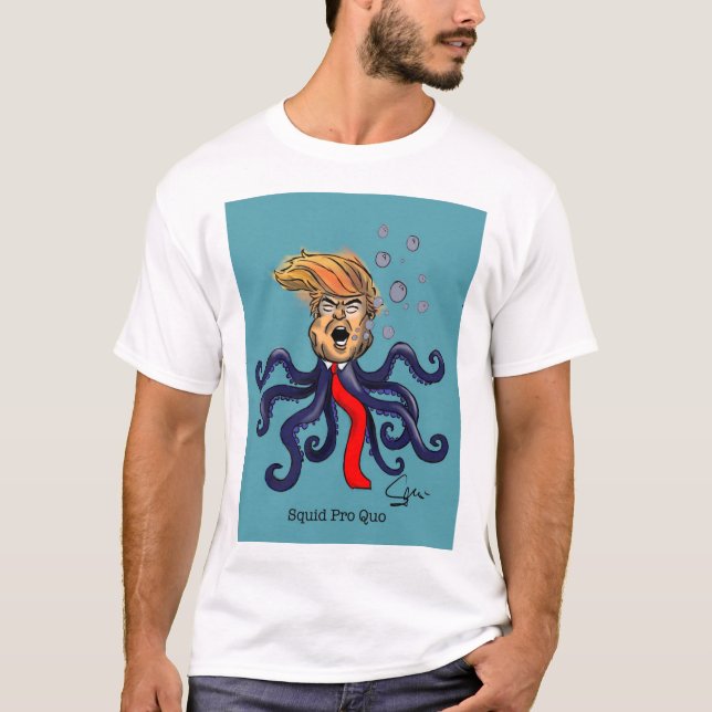 Tintenfisch Pro Quo T-Shirt (Vorderseite)