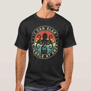 Tintenfisch  Seelen tier Kraken Fischen Meerestier T-Shirt