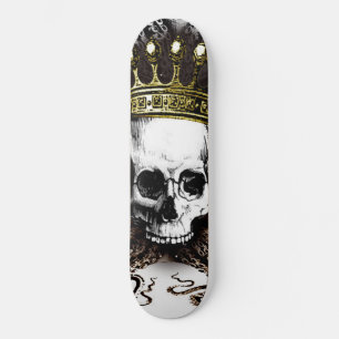 Tintenfisch Skull King Skateboard