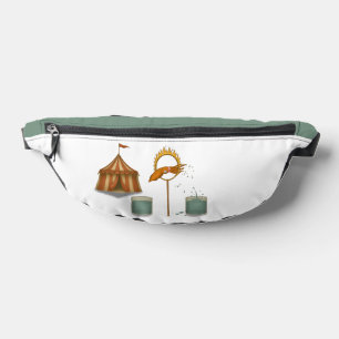 Tintenfisch Spritzkopf Bauchtasche