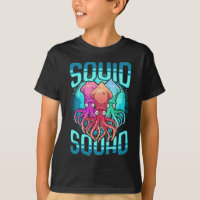 Tintenfisch Squad Sea Animal Ocean Lover Octopus F