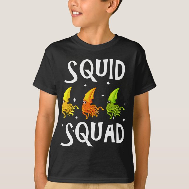 Tintenfisch Squad T-Shirt (Vorderseite)