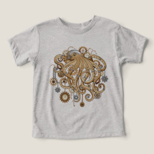 Tintenfisch Steampunk Retro Mechanische Fantasie