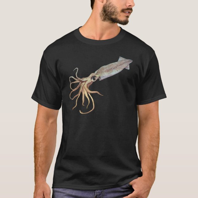 Tintenfisch T-Shirt (Vorderseite)