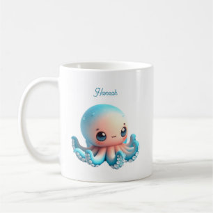 Tintenfisch-Tassen Kaffeetasse