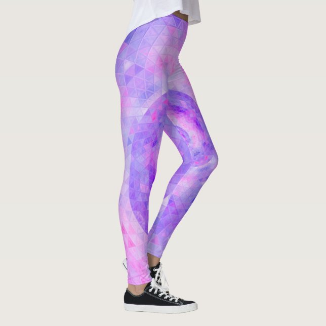 Tintenfisch Tentacles Lila Octopus Leggings (Rechts)