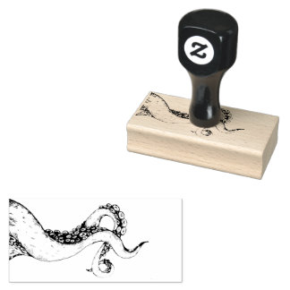 Tintenfisch Tentakel Stempel