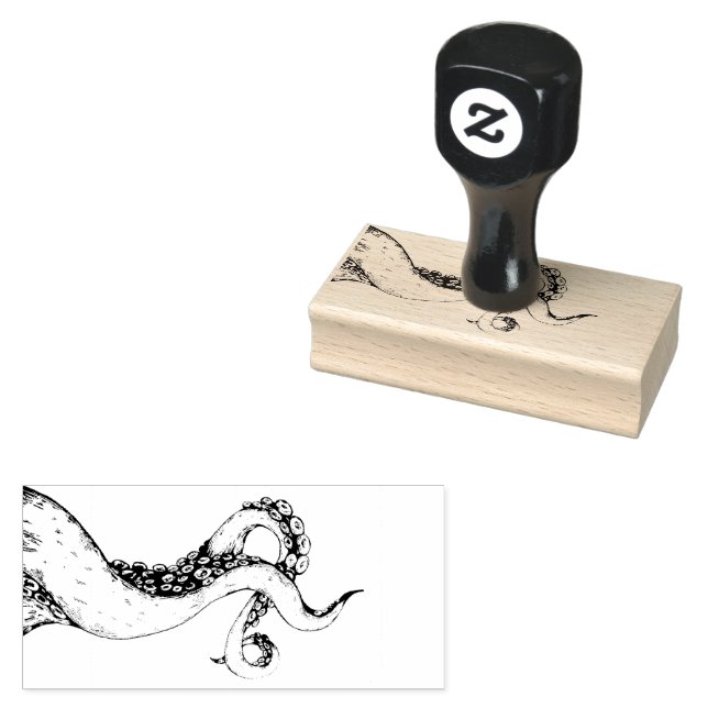 Tintenfisch Tentakel Stempel (Stempel)