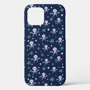 Tintenfisch unter dem Meer Kinder Muster Case-Mate iPhone Hülle