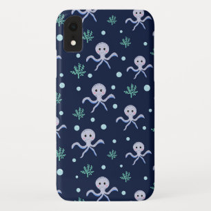 Tintenfisch unter dem Meer Kinder Muster Case-Mate iPhone Hülle
