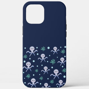 Tintenfisch unter dem Meer Kinder Muster Case-Mate iPhone Hülle