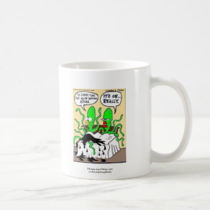 Tintenfisch Vorzeitiger Samenerguss Cartoon Lustig Tasse