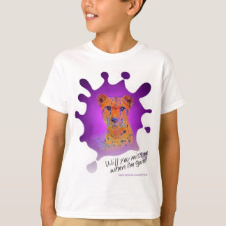 Tintenfleck Gepard Z T-Shirt