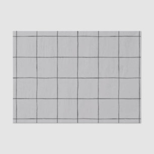 Tintengitter - schwarze Linien - anpassbar Seidenpapier