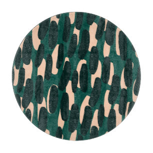 Tintenklappen, von Hand gezeichnet, glänzend nahtl Schneidebrett