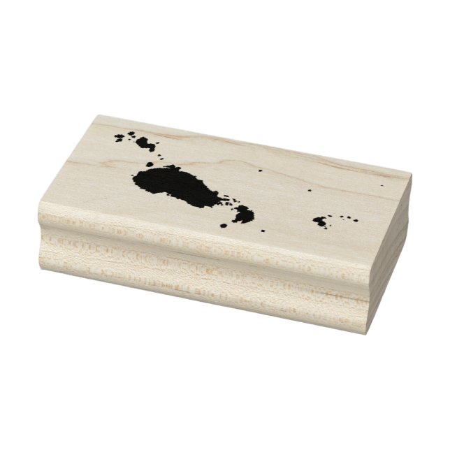Tintenklecks Gummistempel (Stempel)