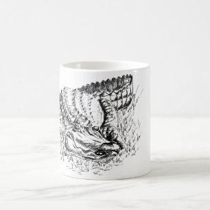 Tintenkrokodil Kaffeetasse