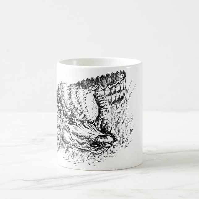 Tintenkrokodil Kaffeetasse (Mittel)