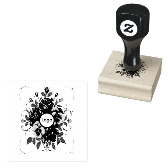 Tintenstampen Botanische Krone Gummistempel (Stempel)