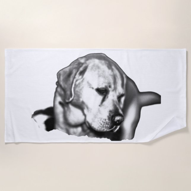 Tintenträume Strandtuch (Vorderseite)