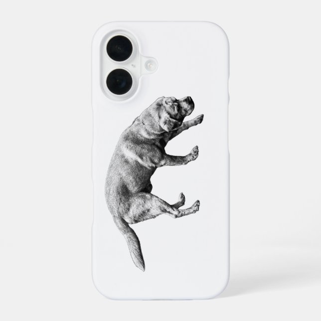 Tintenwächter iPhone 16 Hülle (Rückseite)