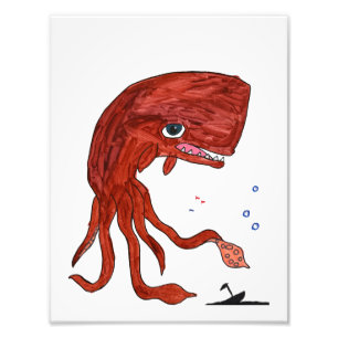 Tintenwhaleken-Druck Fotodruck