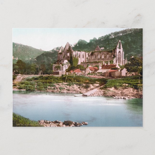 Tintern Abbey Postkarte (Vorderseite)