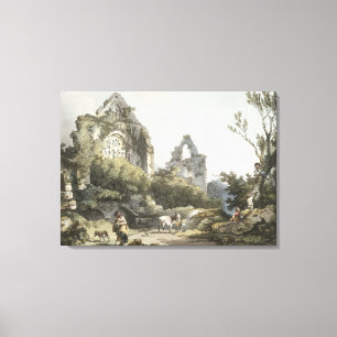 Tintern Abtei, 'vom romantischen und das malerisch Leinwanddruck