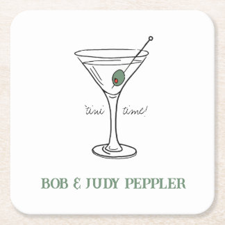 "tintime Personalisiert Paper Untersetzer