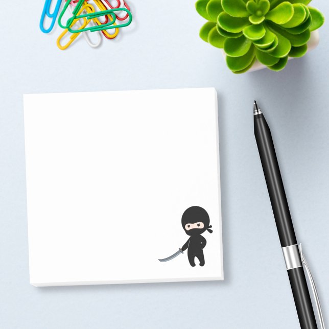 Tiny Angry Ninja Post-it Klebezettel (Von Creator hochgeladen)