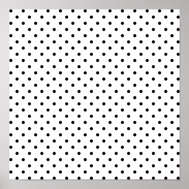Tiny Black Dots Poster (Vorne)