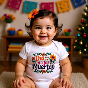 Tiny Bones, Big Fiesta 🌹 Baby Strampler