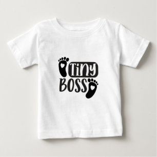 Tiny Boss - Mini Boss Lady  Baby T-shirt