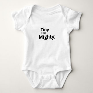 “Tiny But Mighty.” Empowering Minimalist Baby Body Baby Strampler