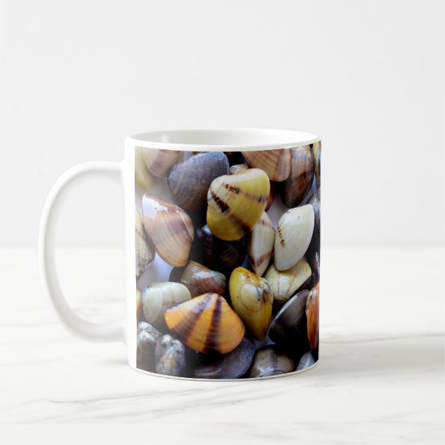 Tiny Colorful Clam Muscheln Tasse (Links)