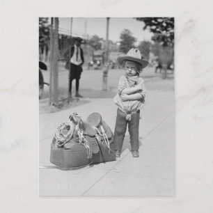 Tiny Cowboy, 1923 Postkarte