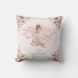 Tiny Dancer Ballerina Personalisiert Throw Kissen