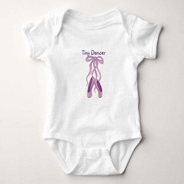 Tiny Dancer Bodysuit Baby Strampler (Vorderseite)
