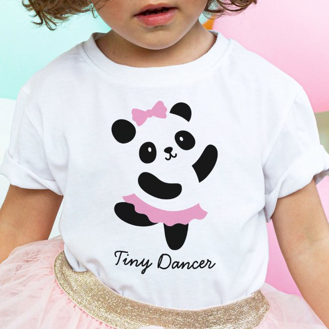 Tiny Dancer Panda Ballerina T - Shirt (Von Creator hochgeladen)