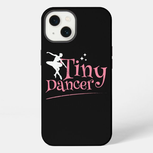 Tiny Dancer Tanzgeschenk winziger Tänzer iPhone Hülle (Rückseite)