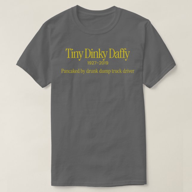 Tiny Dinky Daffy 1927 2019 T-Shirt (Design vorne)