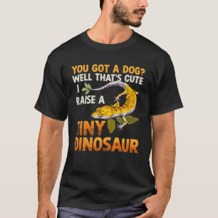 Tiny Dinosaur Niedlich Lizard Reptile Gecko Lover T-Shirt